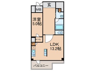 リンクハウス心斎橋の物件間取画像